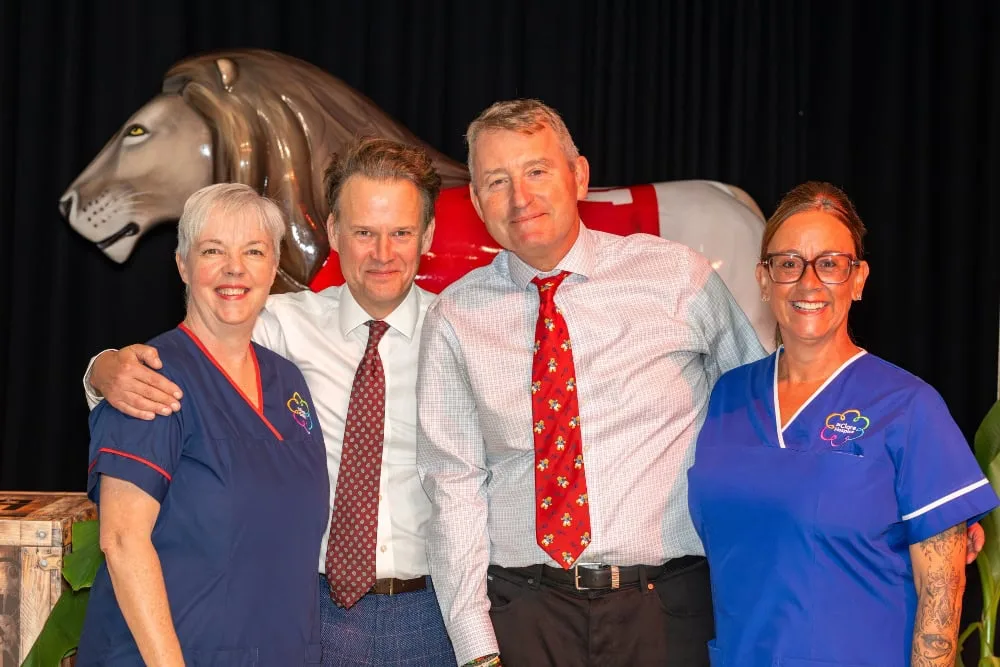 Lions on the Loose Auction Raises £142,350 for St Clare